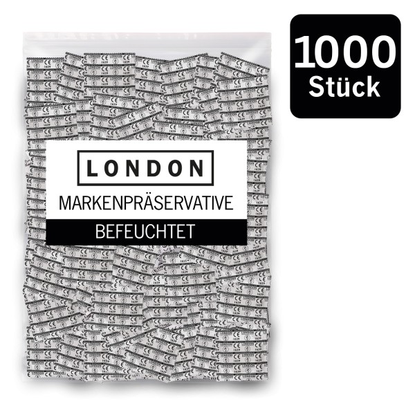 London Q600 feucht 1000er Kondom