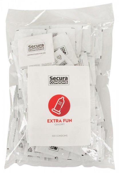 Secura Condoms EXTRA FUN 100er Kondom