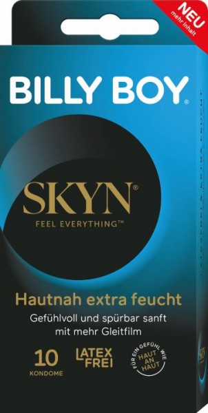 Billy Boy SKYN Hautnah –Extra Feucht- 10er Kondom