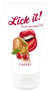 Lick it Erotic Massage Gel Cherry 50 ml