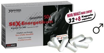 EROpharm SEX-Energetikum Kapseln (Generation 50+ ) 40er