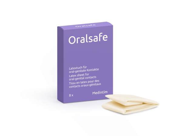 MedIntim OralSafe Erdbeer 8er Oral Dams