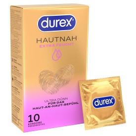 Durex Hautnah Extra Feucht 10er Kondom