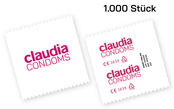 claudia CONDOMS - sweet feeling 1.000er - Kondome