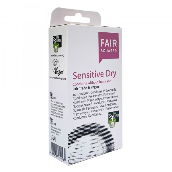 Fair Squared Sensitive dry - 10er Kondom