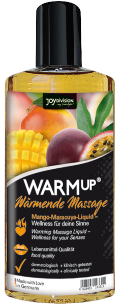 WARMup Mango + Maracuya Liquid 150 ml