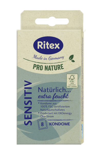 Ritex Pro Nature Sensitiv 8er Kondom