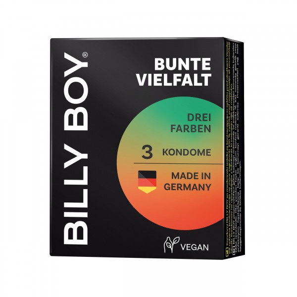 Billy Boy Bunte Vielfalt 3er Kondom