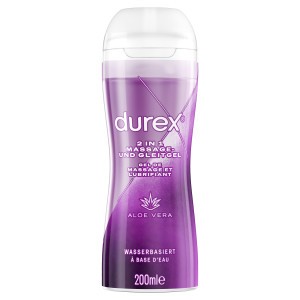 Durex 2in1 Massage & Gleitgel Aloe Vera 200 ml