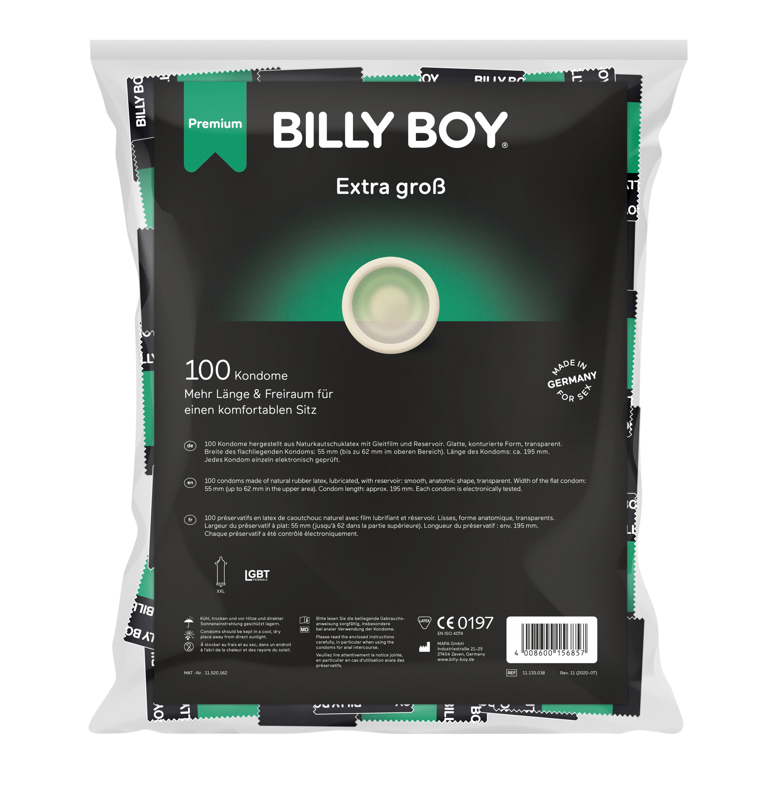 Test länger lieben billy boy ▷ Kondom