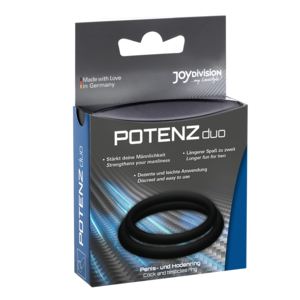 Joydivision POTENZduo -Gr. M ( mittel) 2er - schwarz