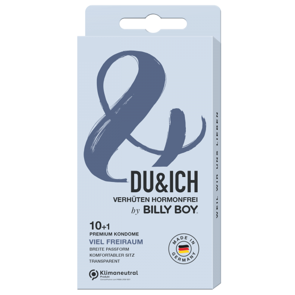 Billy Boy DU & ICH Premium Viel Freiraum 10+1 Kondom