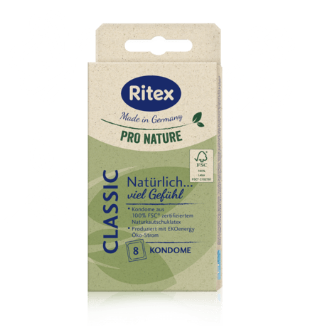 Ritex Pro Nature Classic 8er Kondom