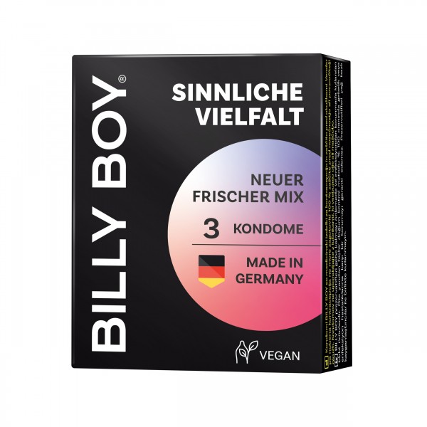 Billy Boy SINNLICHE VIELFALT 3er - Kondom