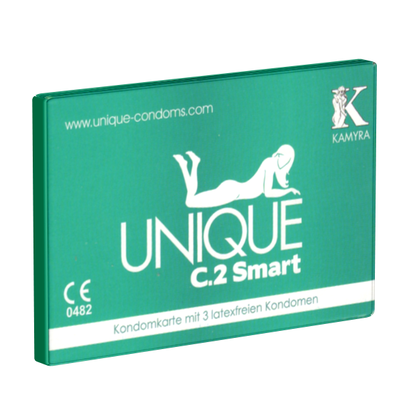 UNIQUE Kondome C.2 Smart 3er - Kondom latexfrei