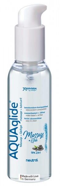 AQUAglide Massage + Glide Neutral 200ml Spender - Gleitgel