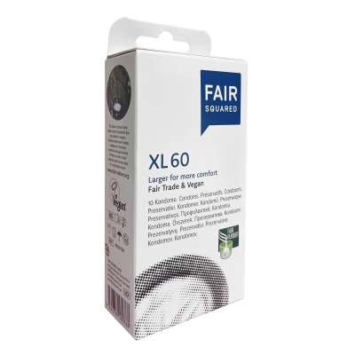 Fair Squared XL Ø60 - 10er Kondom