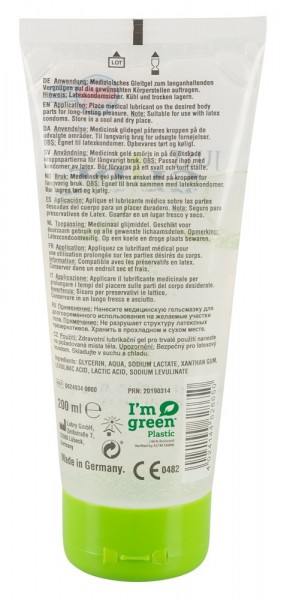 JUST GLiDE BIO waterbased 200 ml - Gleitgel