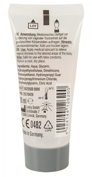 JUST GLiDE Performance Water + Silicon 20 ml - Gleitgel