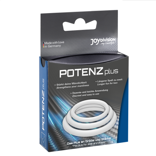 Joydivision POTENZplus Ringe - 3er Set
