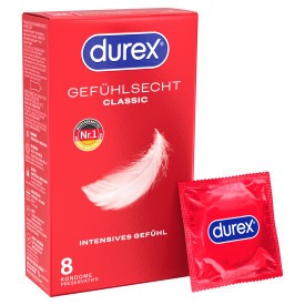 Durex Gefühlsecht Classic 8er Kondom