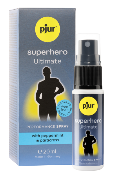 pjur superhero Ultimate performance spray 20 ml - Verzögerungsspray
