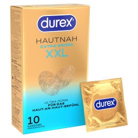 Durex Hautnah Extra Gross XXL 10er Kondom
