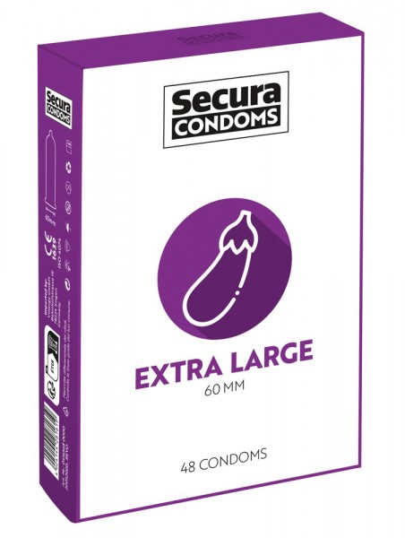Secura Condoms EXTRA LARGE 48er Kondom