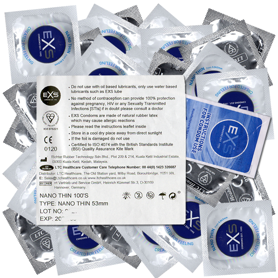 EXS Nano Thin 100er Kondom