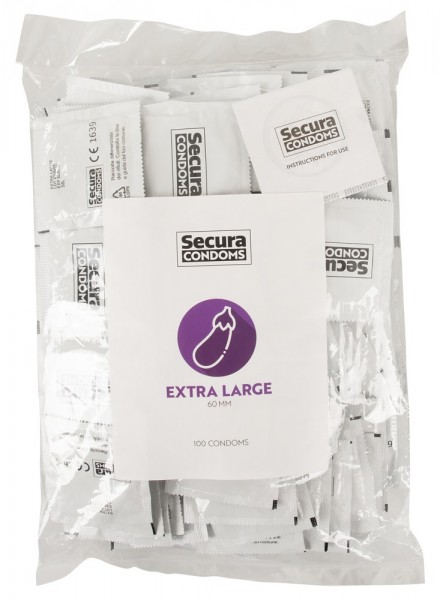 Secura Condoms EXTRA LARGE 100er Kondom